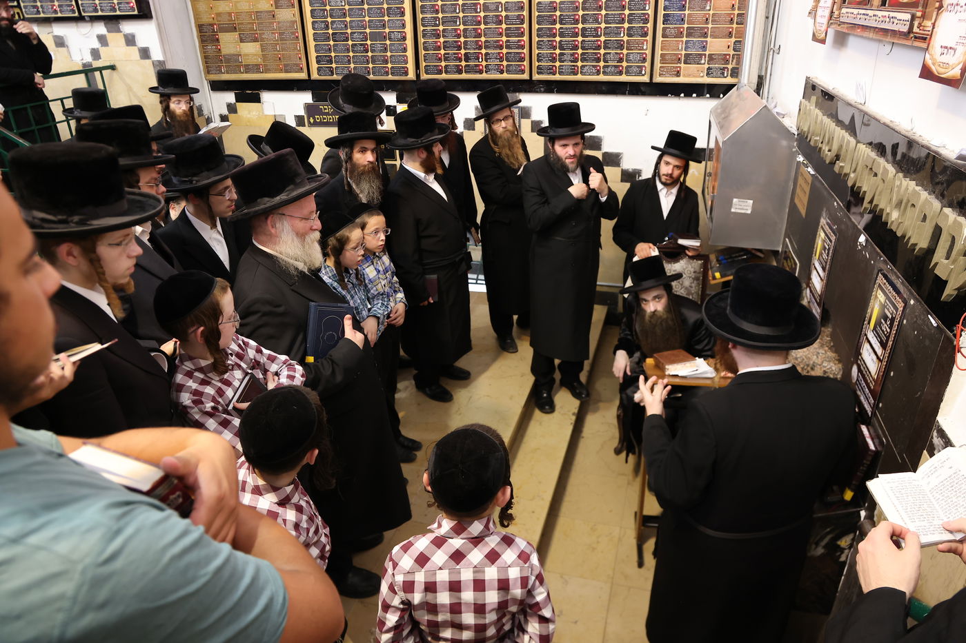 האדמו"ר מקאסוב בביקור בארה"ק