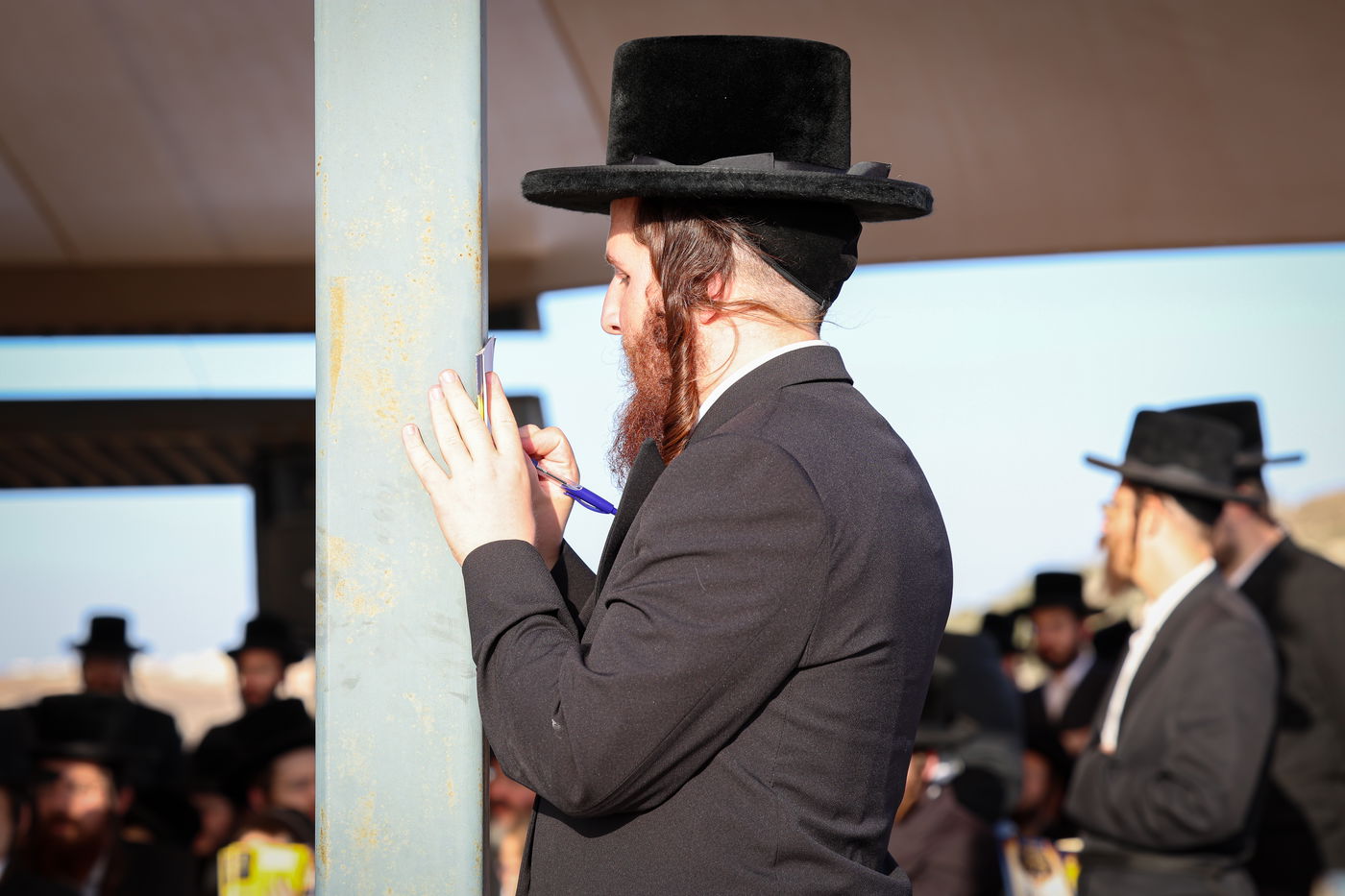 חסידים כותבים קוויטל בשילה הקדומה