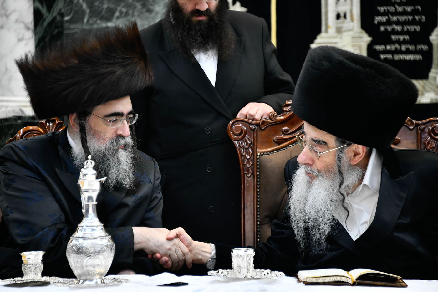 שמחת הברית לנין האדמו"ר מאלכסנדר וטשאקווא