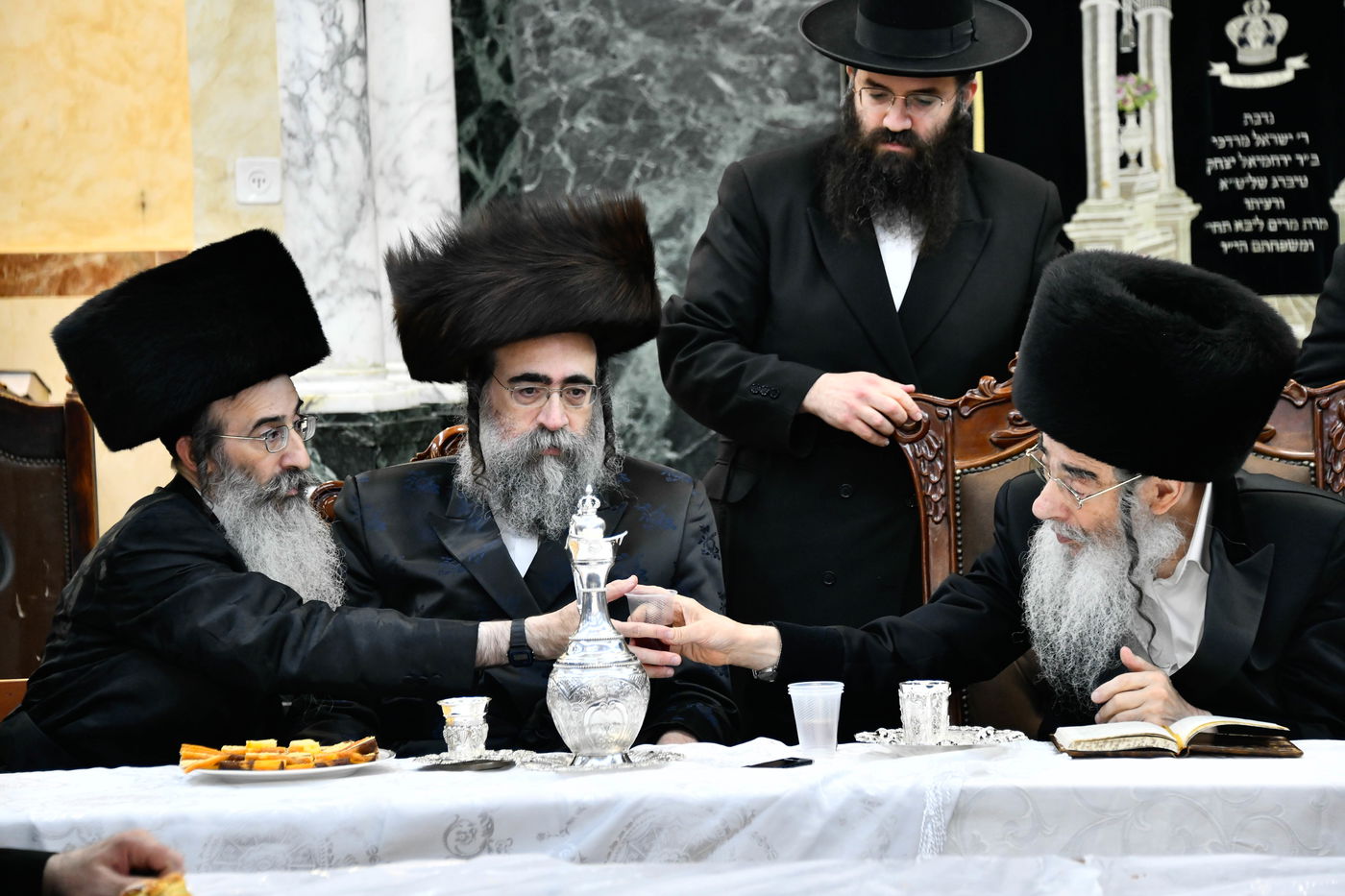 שמחת הברית לנין האדמו"ר מאלכסנדר וטשאקווא