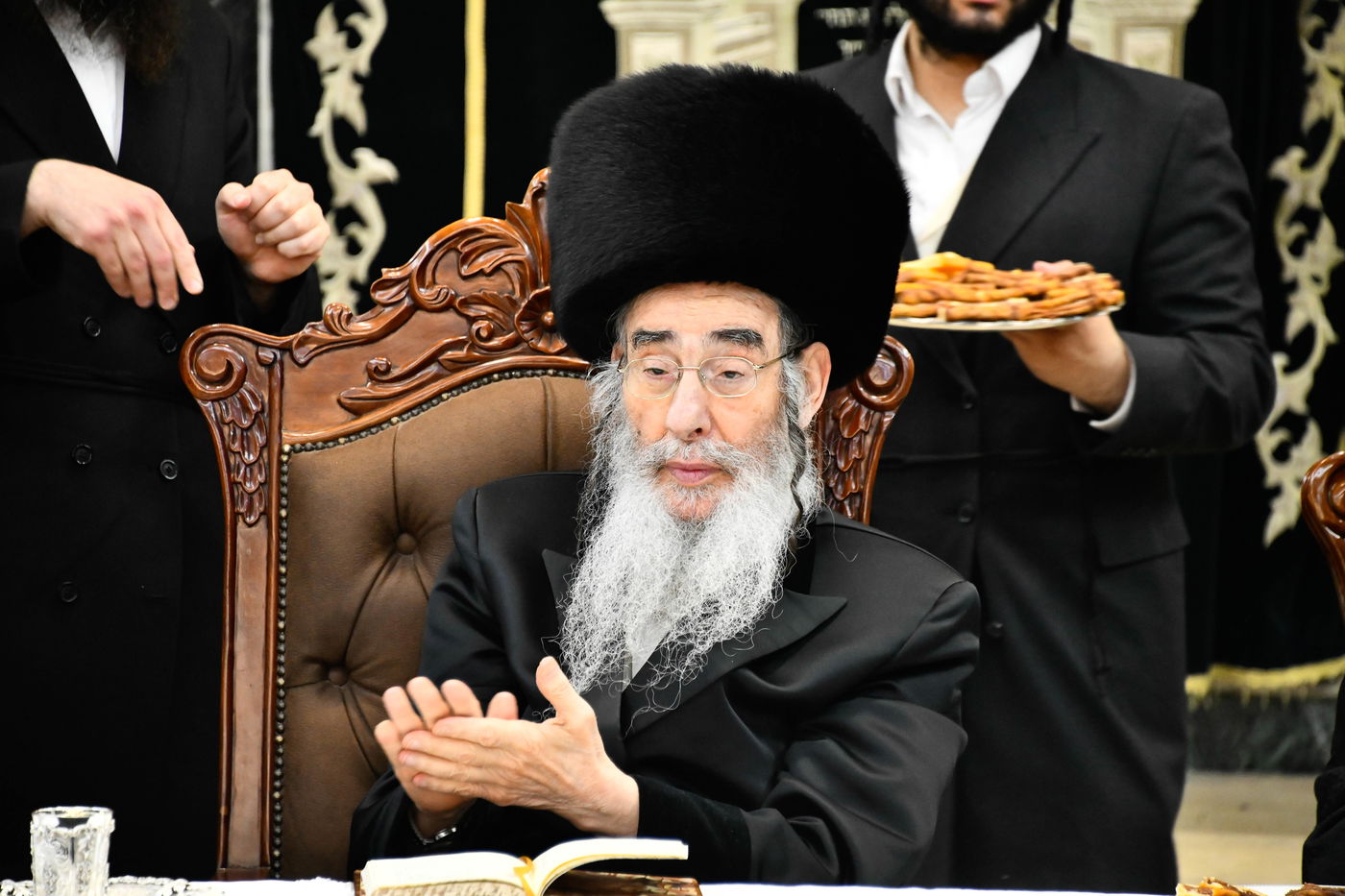 שמחת הברית לנין האדמו"ר מאלכסנדר וטשאקווא