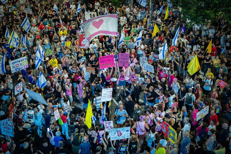 הפגנה למען החטופים