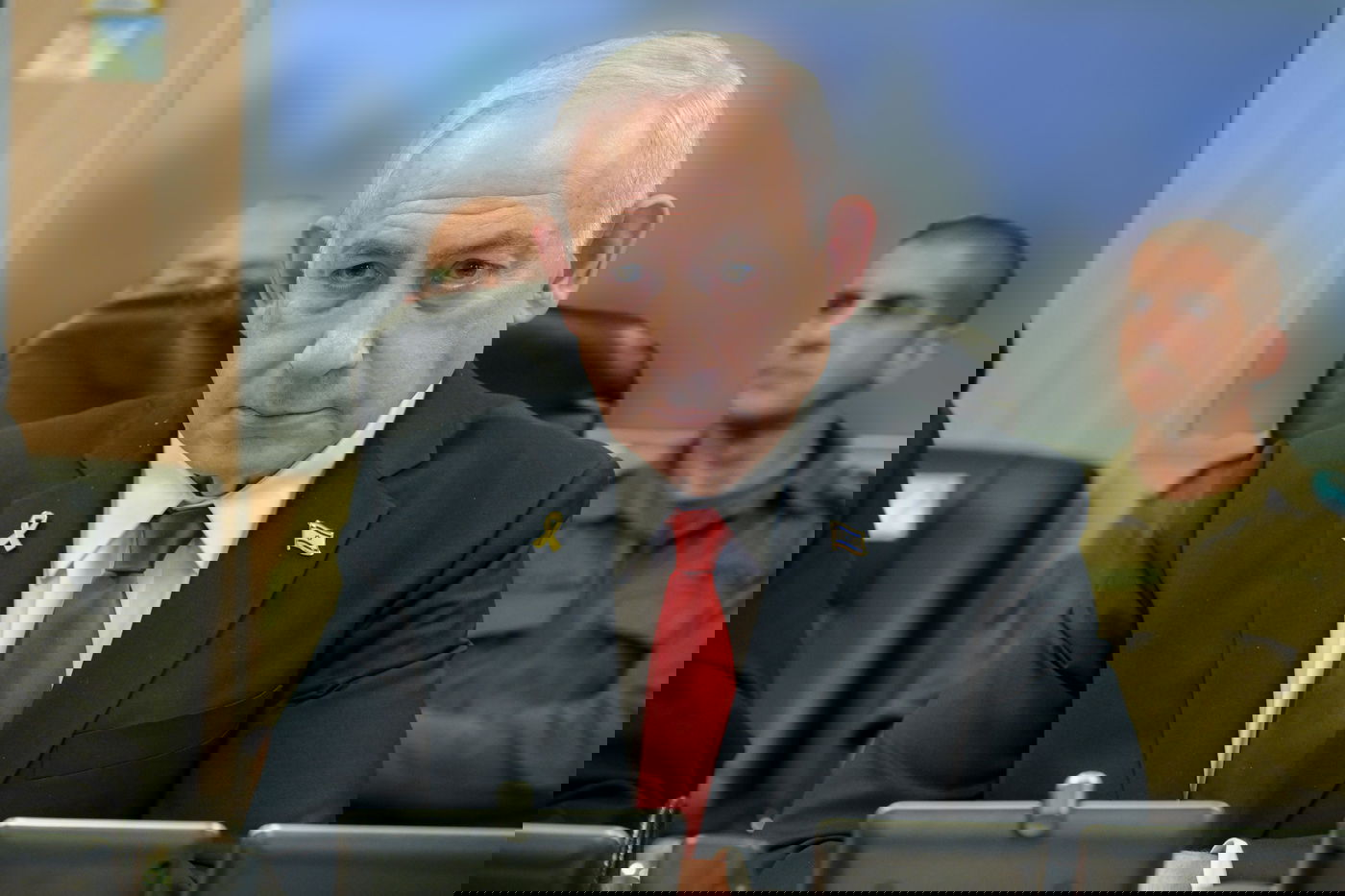 ראש הממשלה מסר הצהרה בבור הקריה בזמן התקיפות בתימן - כך זה נראה