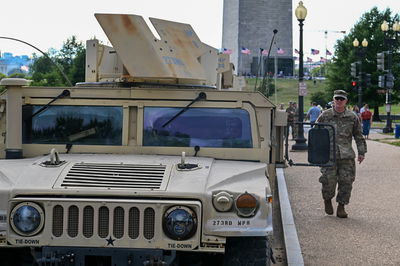 חייל משמר לאומי בוושינגטון הבירה