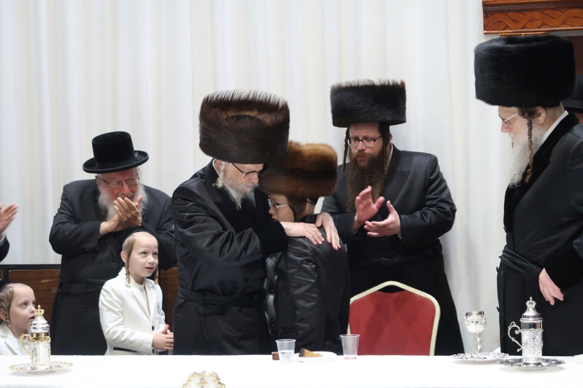 האדמו"רים מסערט ויז'ניץ ומודז'יץ בטיש לחיים משותף