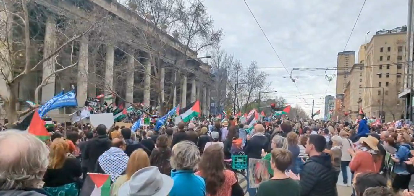 ההפגנה באוסטרליה, היום