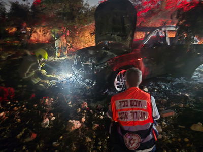 זירת השריפה, הלילה