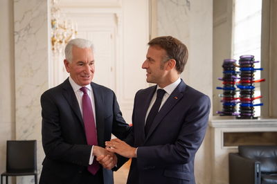 קושנר ומקרון בימים טובים יותר