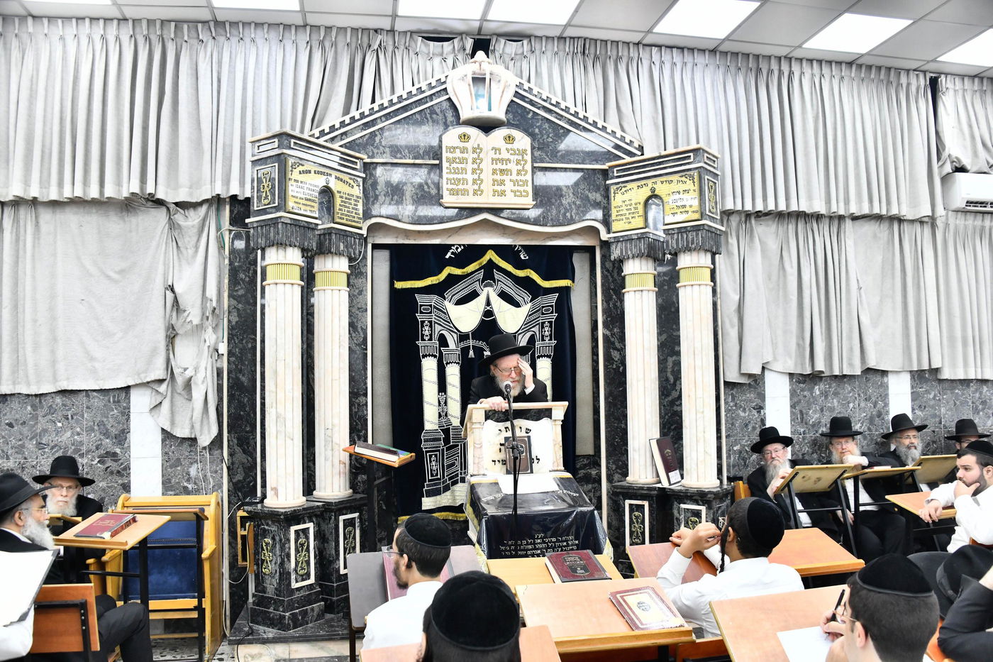 פתיחת הזמן בישיבת 'נחלת דן'