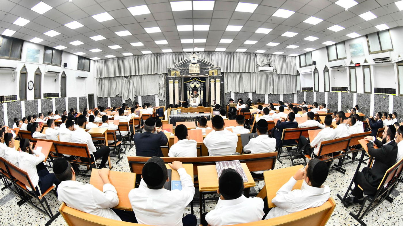 פתיחת הזמן בישיבת 'נחלת דן'