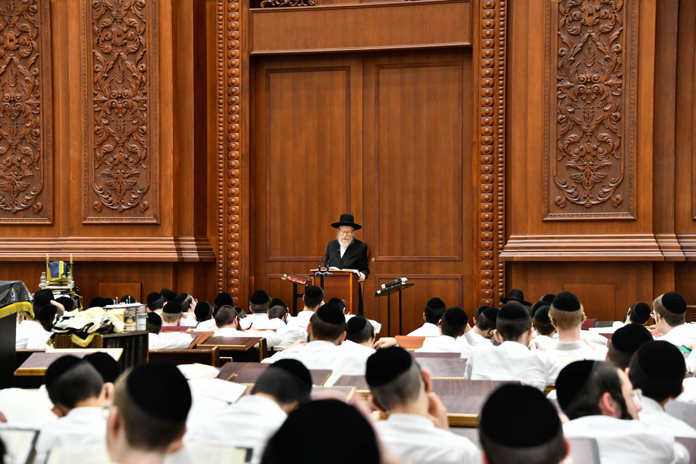 פתיחת הזמן בישיבת בית מדרש עליון