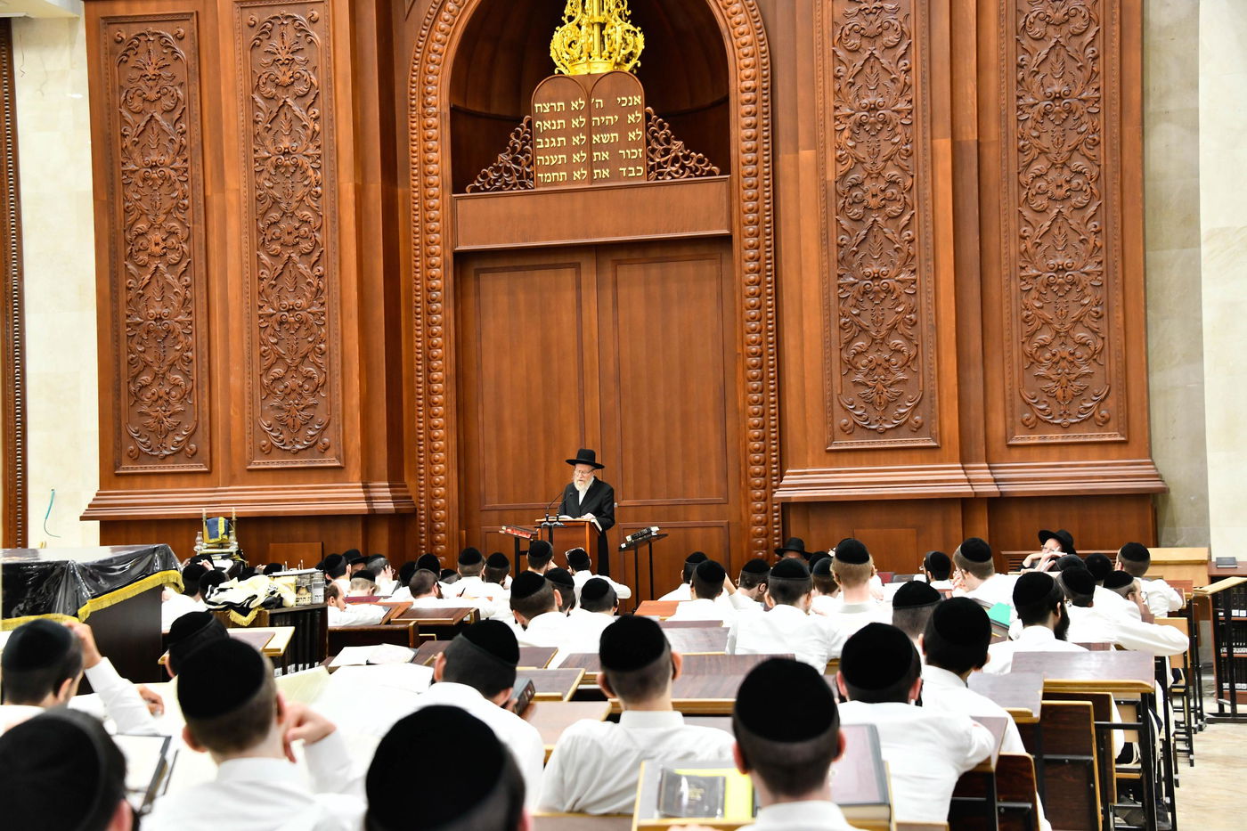 פתיחת הזמן בישיבת בית מדרש עליון