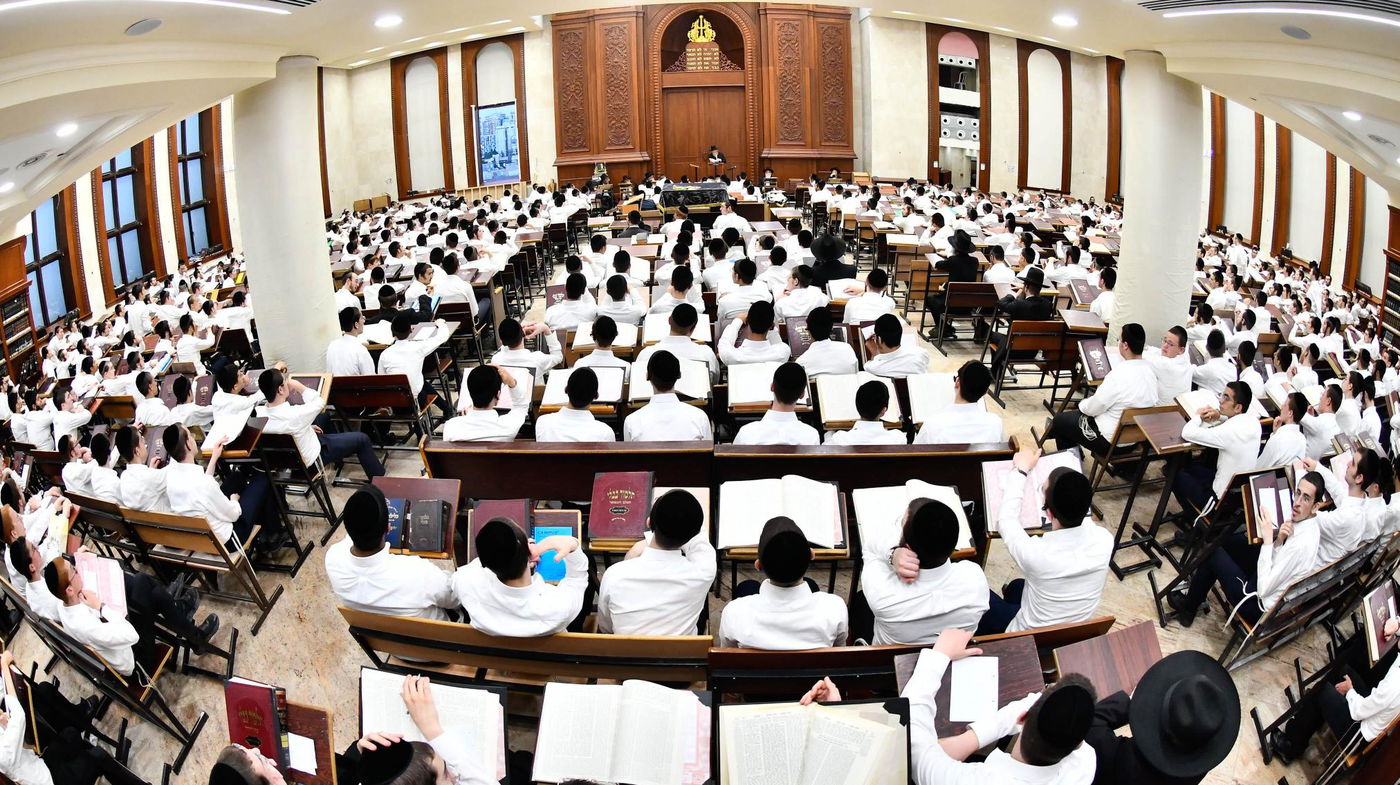 פתיחת הזמן בישיבת בית מדרש עליון