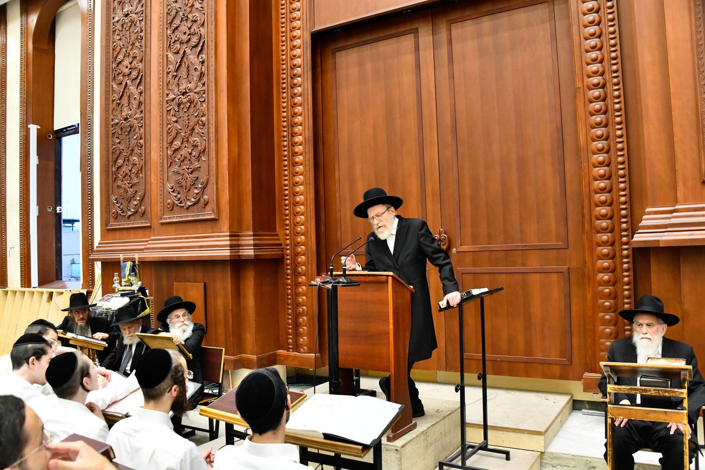 פתיחת הזמן בישיבת בית מדרש עליון