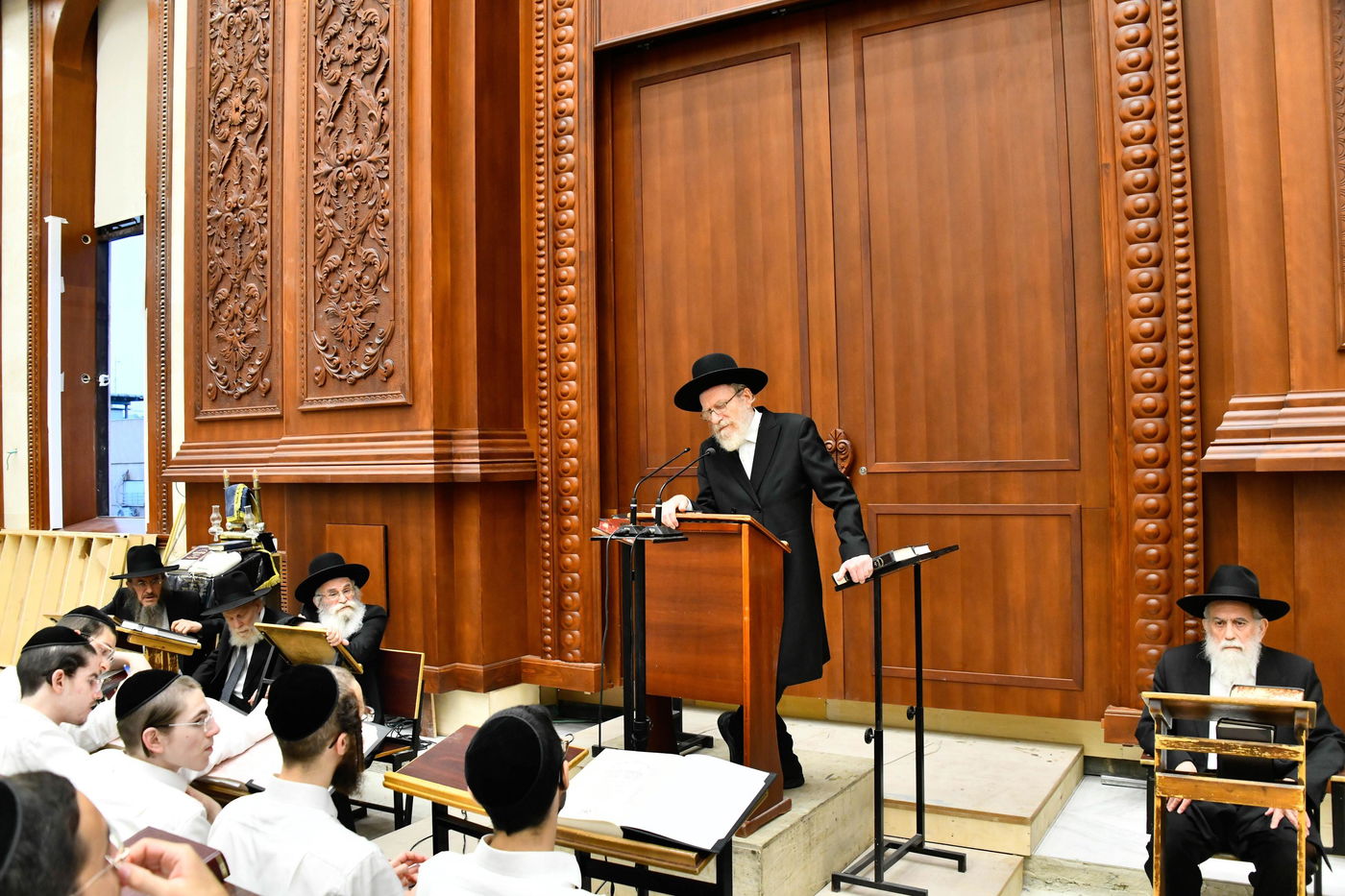 פתיחת הזמן בישיבת בית מדרש עליון