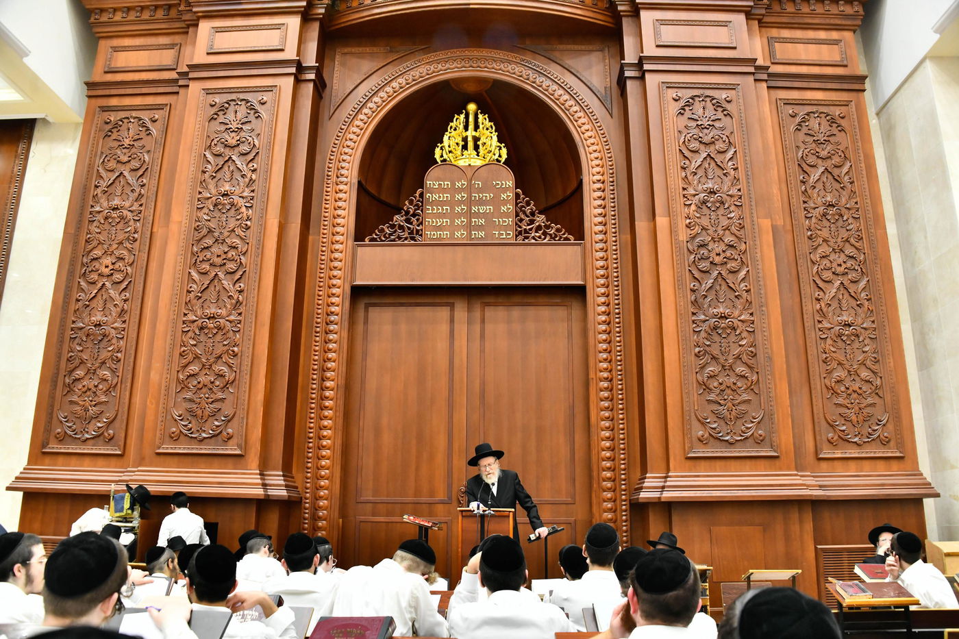 פתיחת הזמן בישיבת בית מדרש עליון