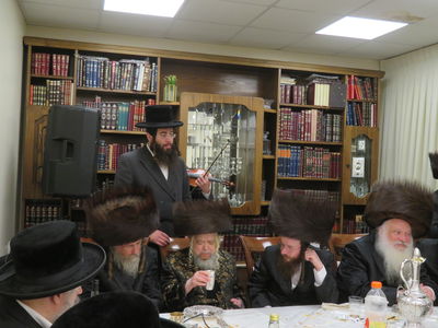 התמונה האחרונה - בשמחת השבע ברכות בחצרות 'עטרת צבי' זידטשוב - ווערדאן 