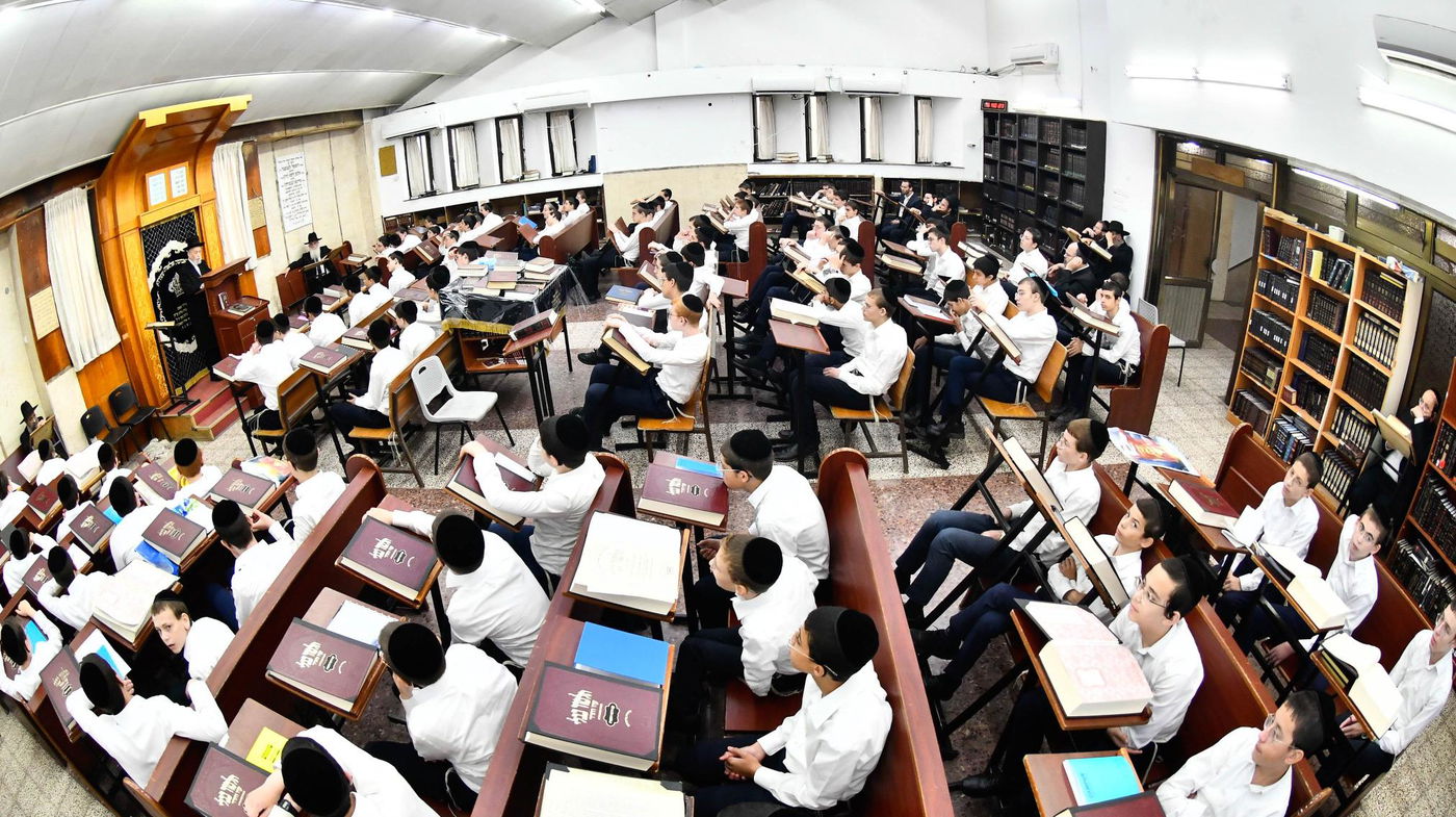 פתיחת הזמן בישיבת 'בית דוד'