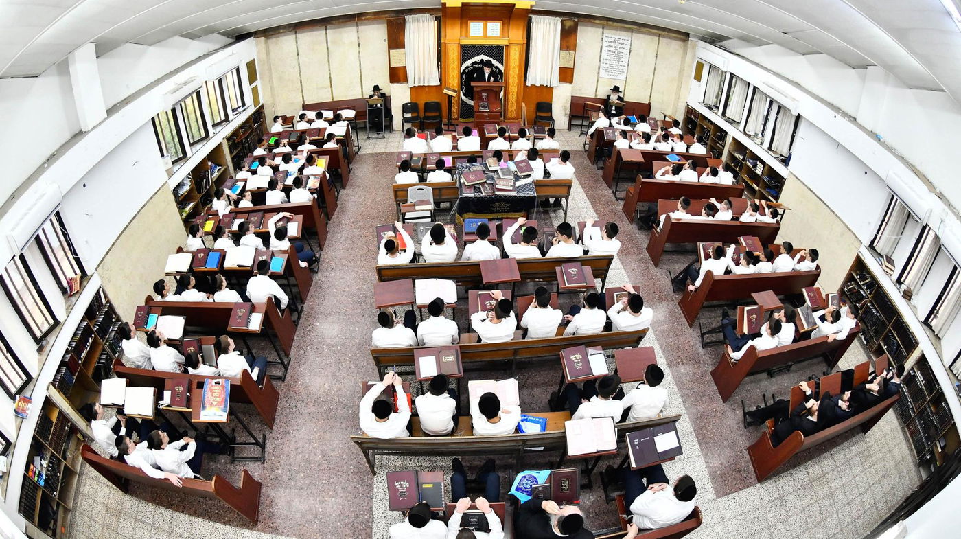 פתיחת הזמן בישיבת 'בית דוד'