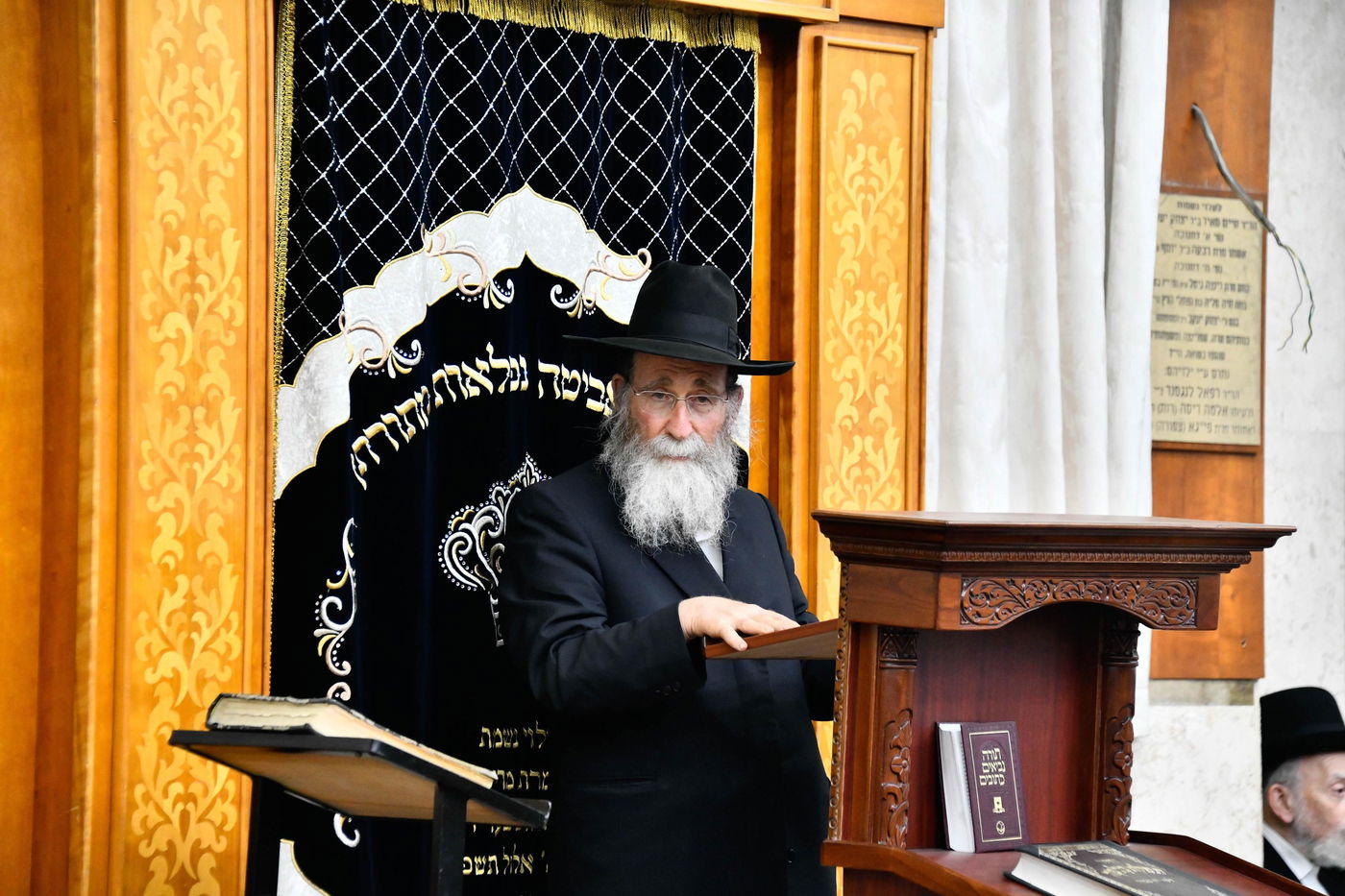 פתיחת הזמן בישיבת 'בית דוד'