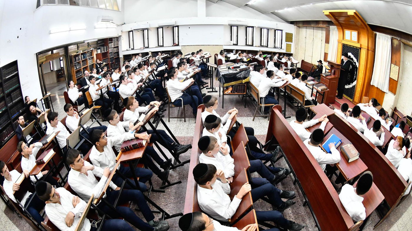 פתיחת הזמן בישיבת 'בית דוד'