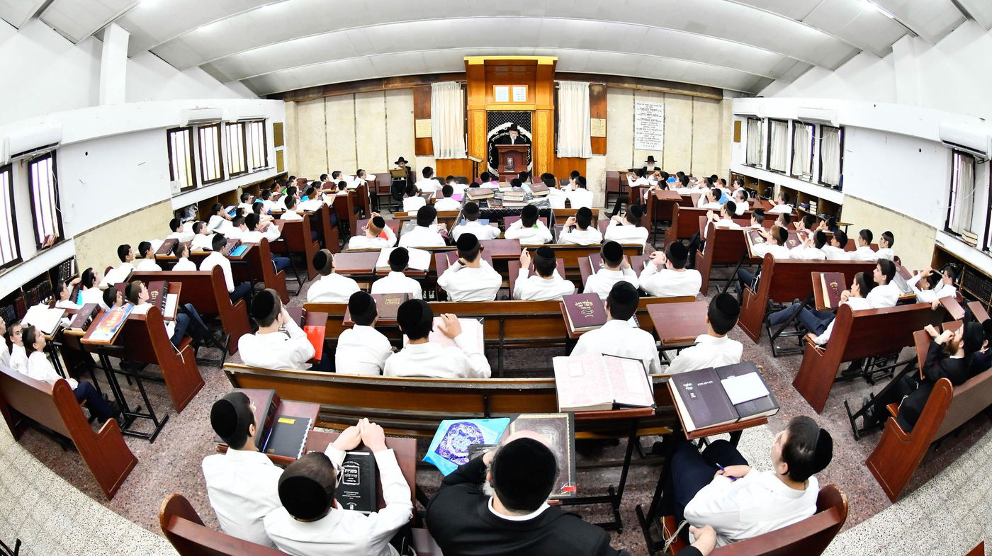 פתיחת הזמן בישיבת 'בית דוד'