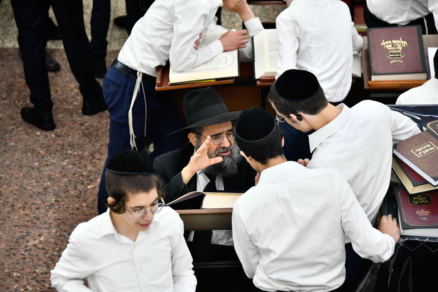 פתיחת הזמן בישיבת 'בית דוד'