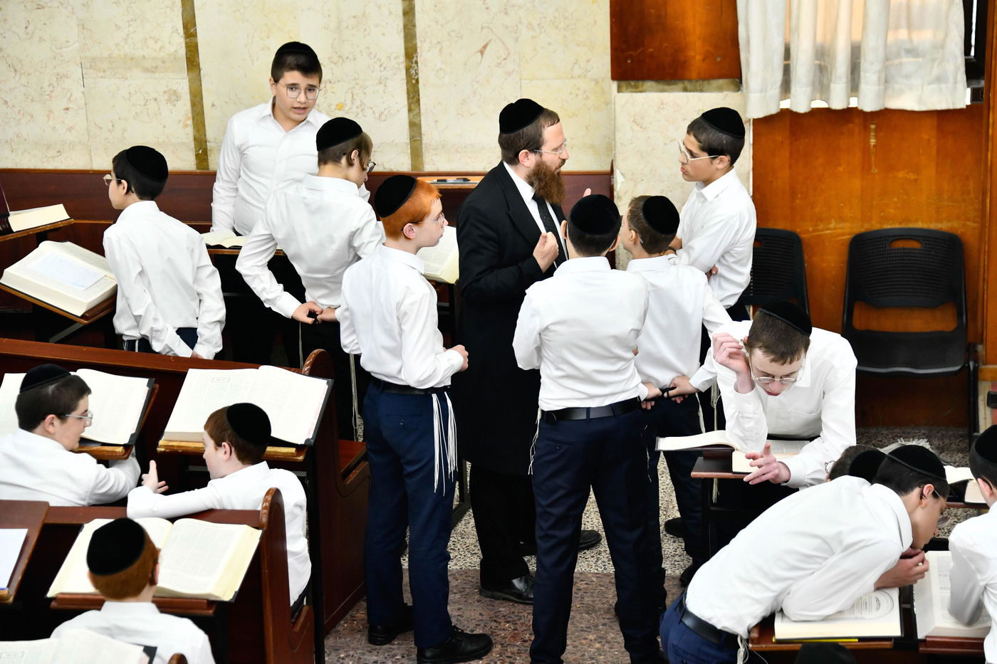 פתיחת הזמן בישיבת 'בית דוד'