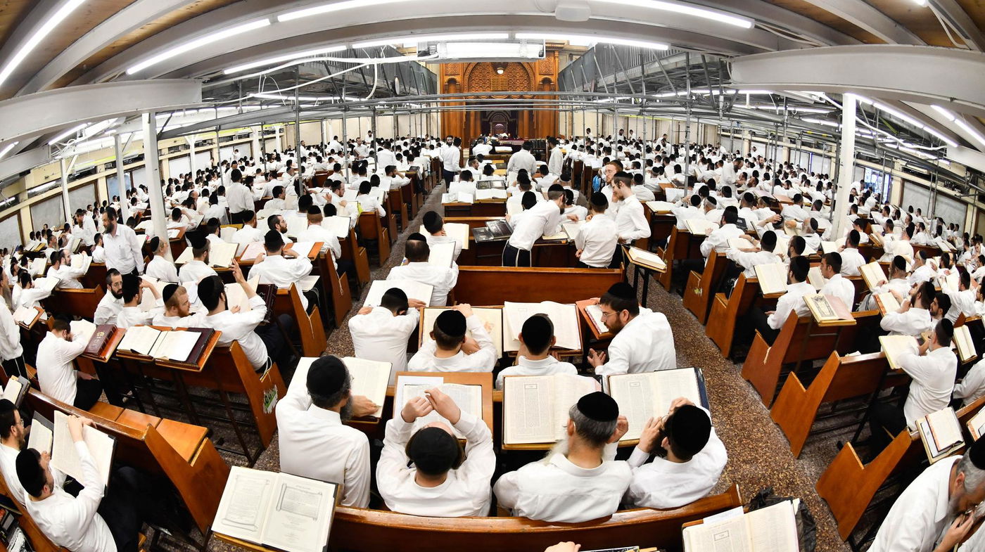 פתיחת זמן אלול בישיבת פוניבז'