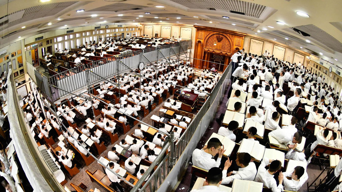 פתיחת זמן אלול בישיבת פוניבז'