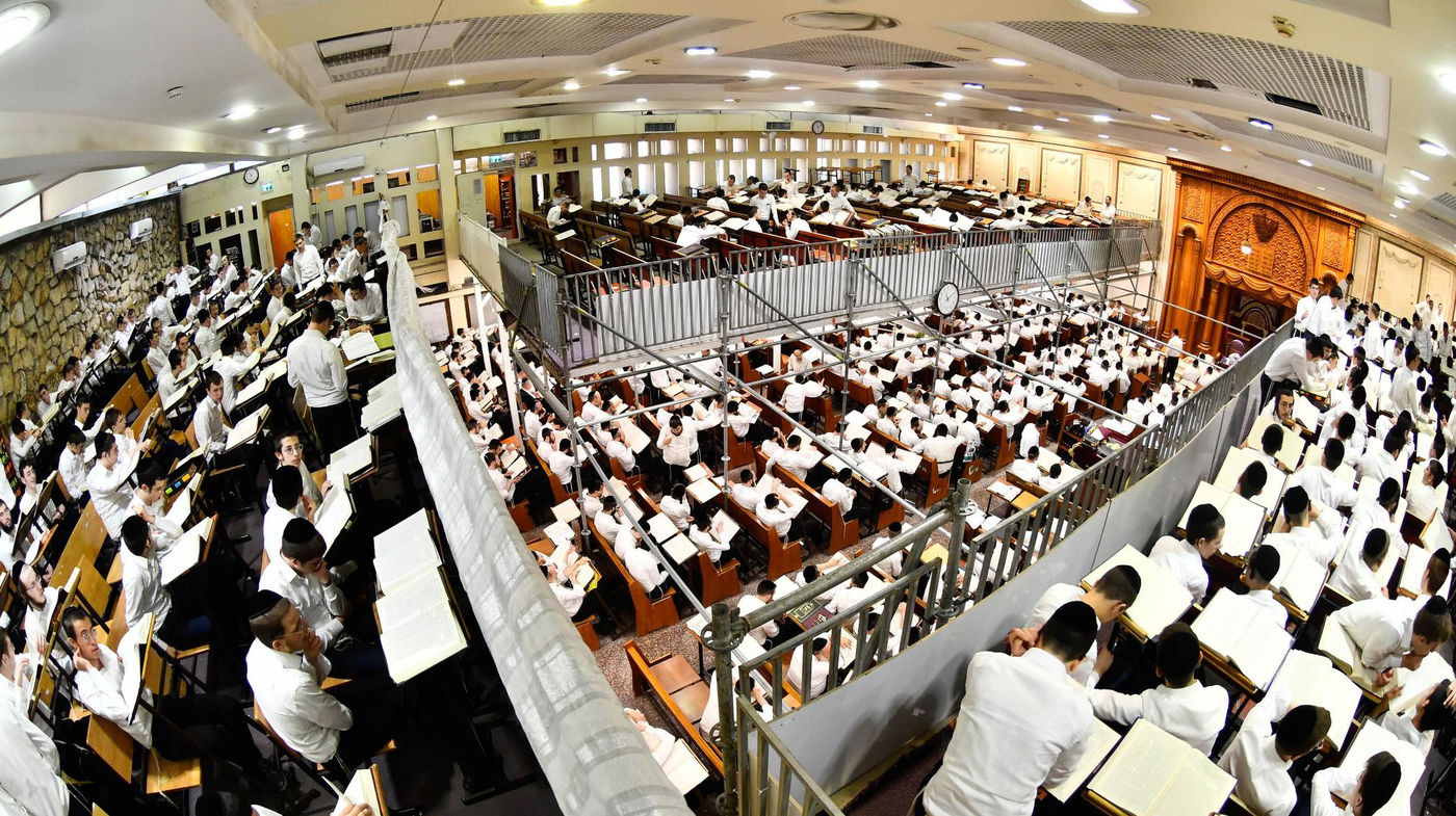 פתיחת זמן אלול בישיבת פוניבז'