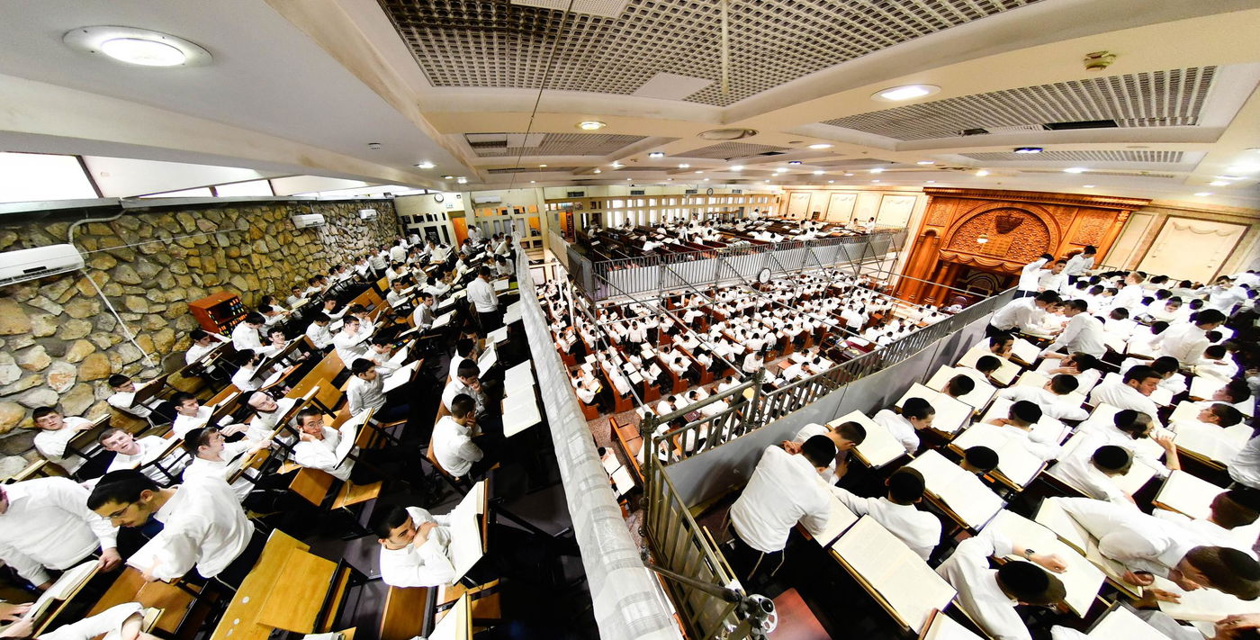 פתיחת זמן אלול בישיבת פוניבז'