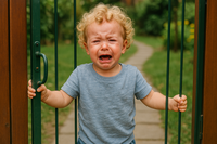 בין חיבוק לדמעה של היום הראשון בגן