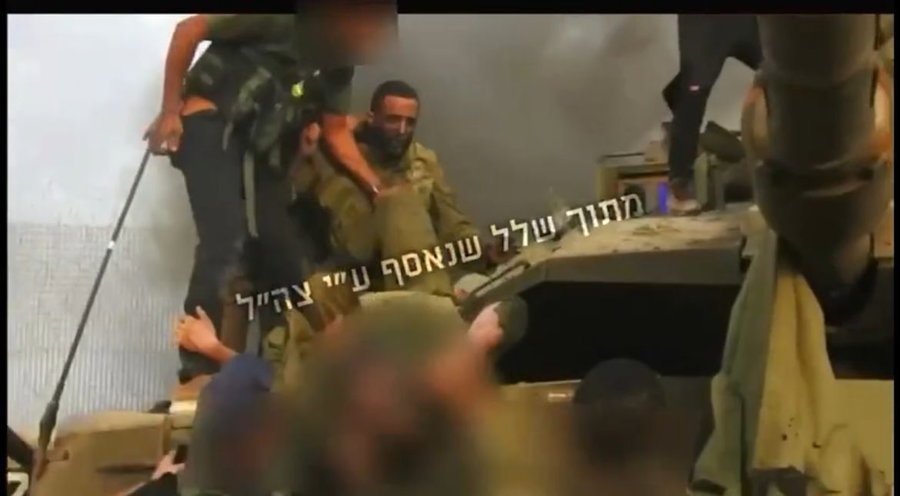 החייל נמרוד כהן - מתוך סרטון החטיפה