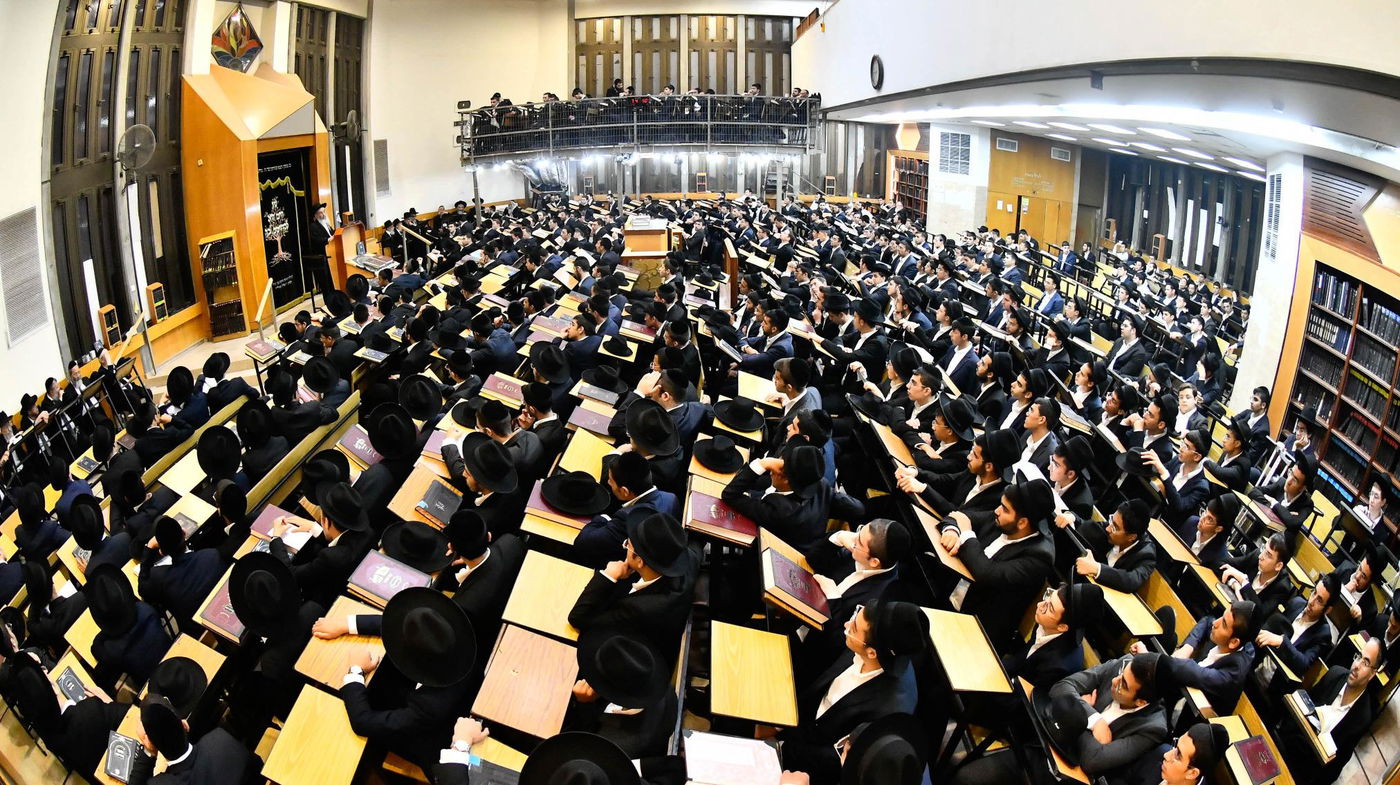 פתיחת זמן אלול בהיכל ישיבת בית שמעיה