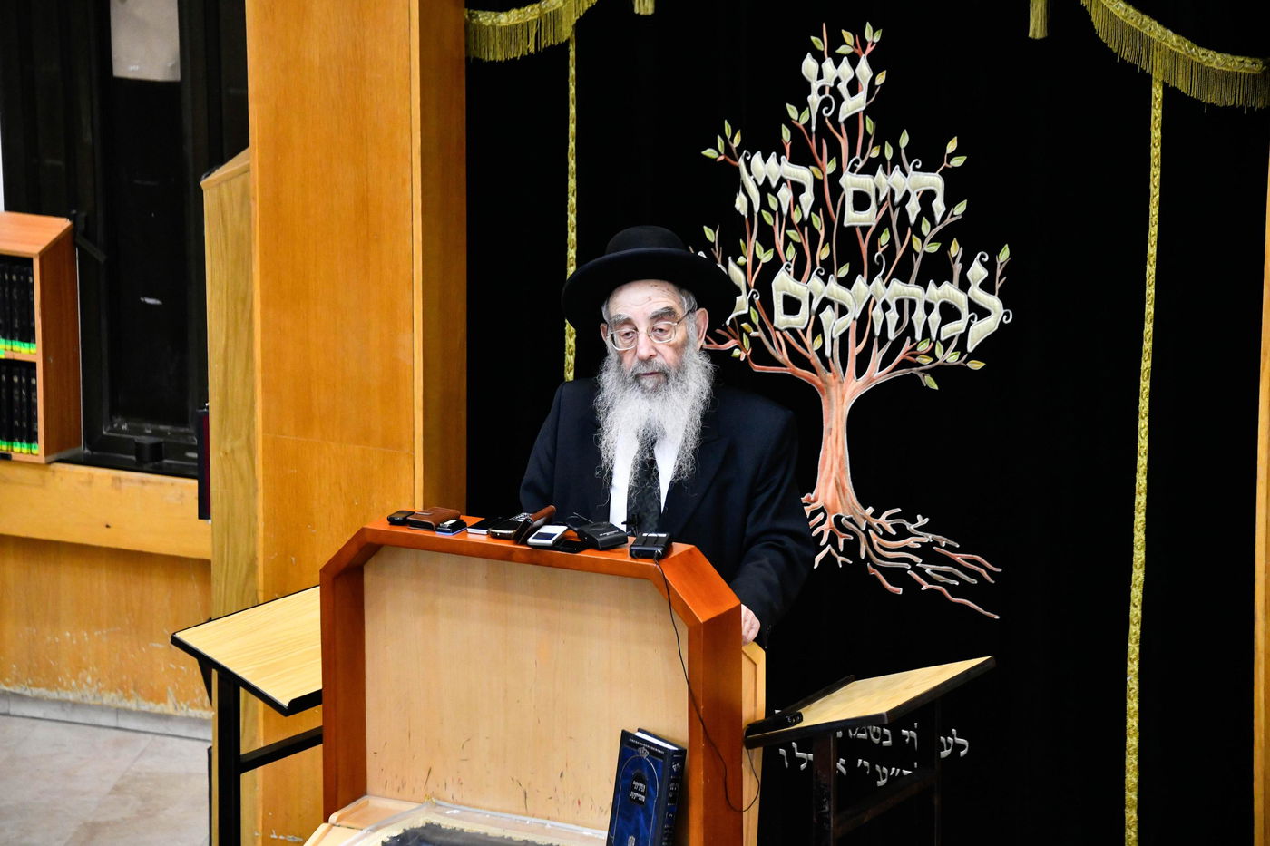 הגאון רבי שלמה אנגלנדר במשא פתיחת הזמן