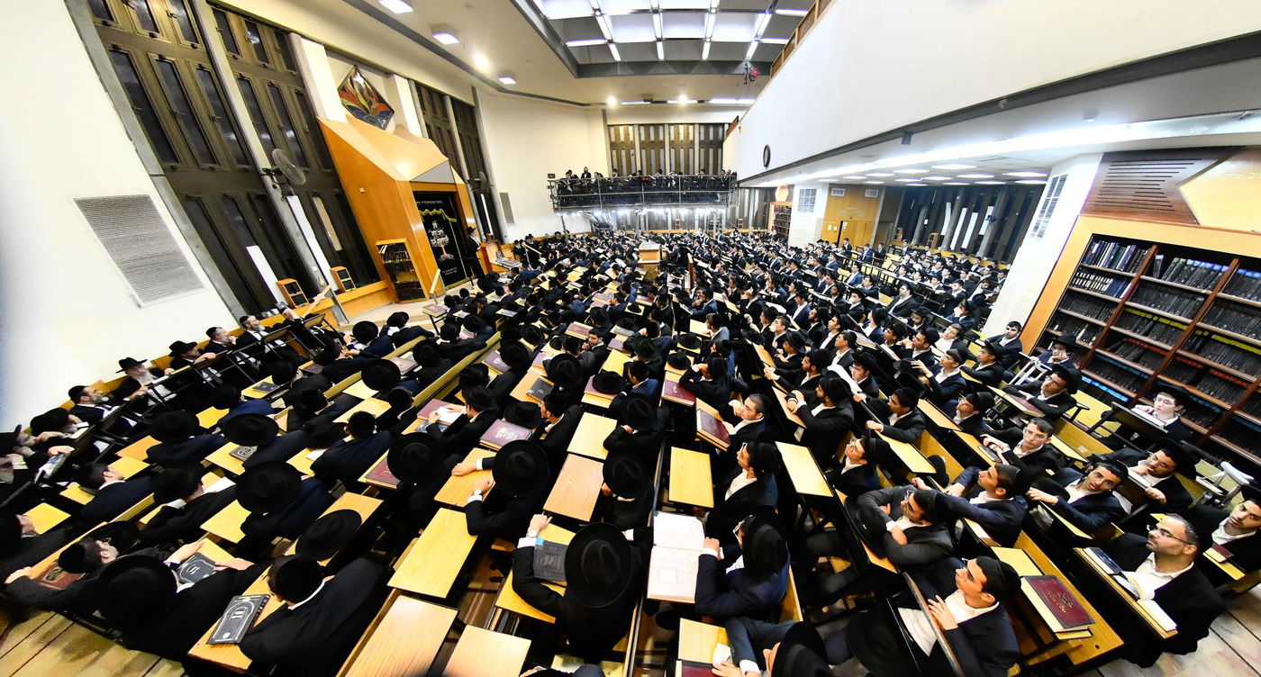 פתיחת זמן אלול בהיכל ישיבת בית שמעיה