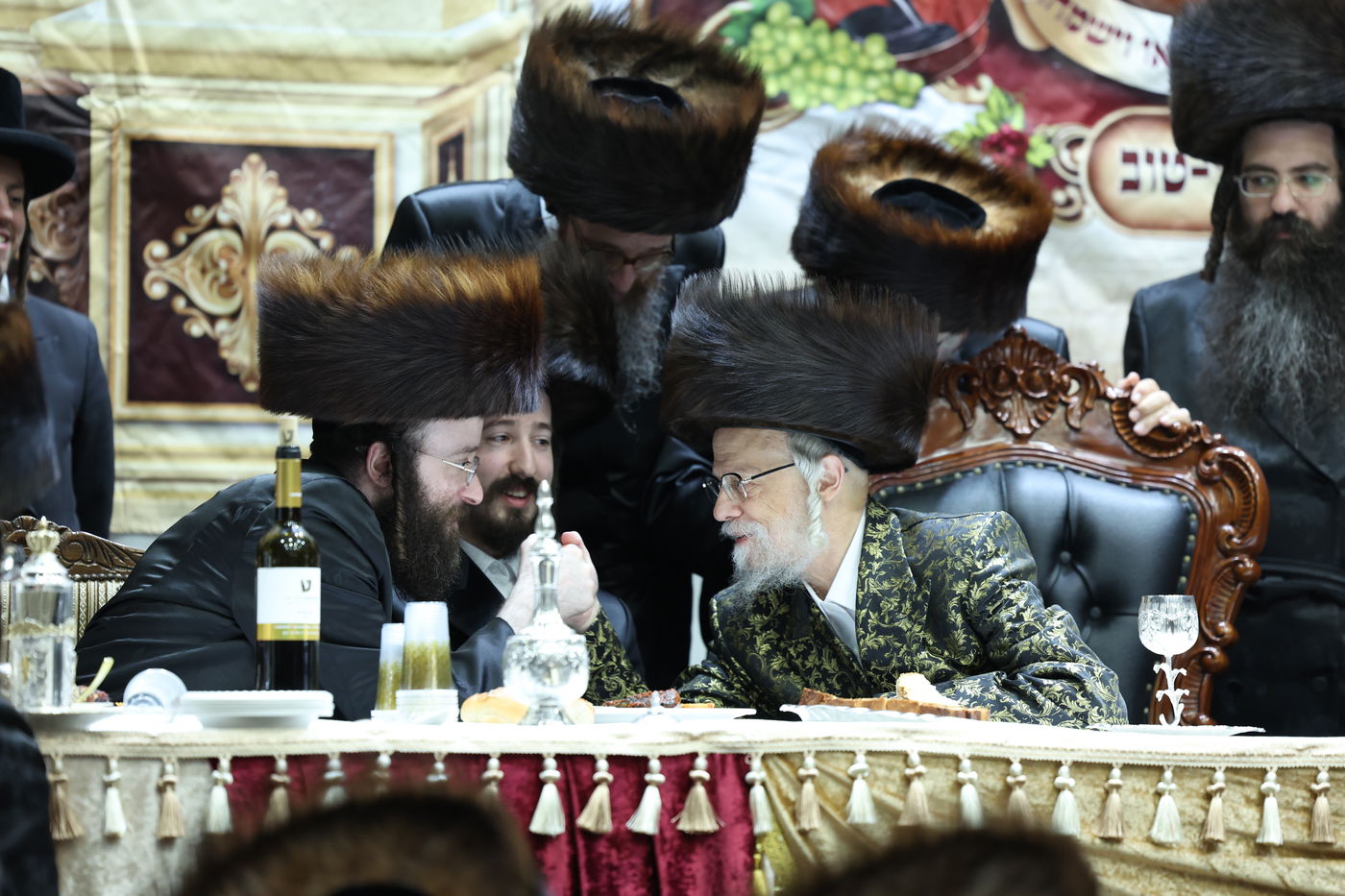 שמחת בר המצווה לנכדי האדמו"רים מסערט ויז'ניץ ומודז'יץ