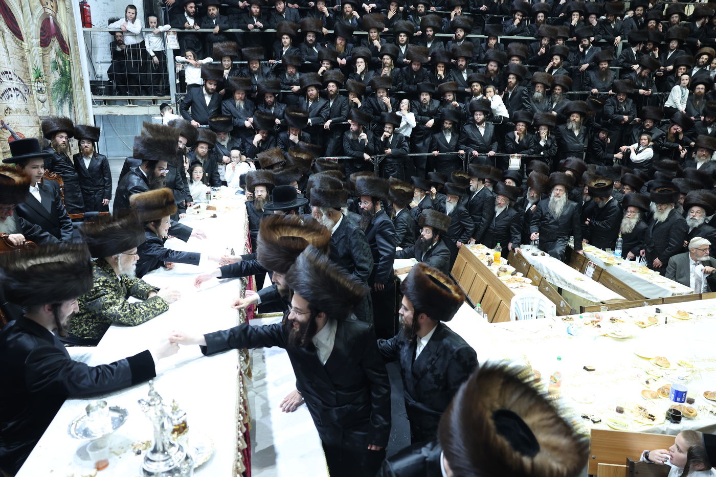 שמחת בר המצווה לנכדי האדמו"רים מסערט ויז'ניץ ומודז'יץ