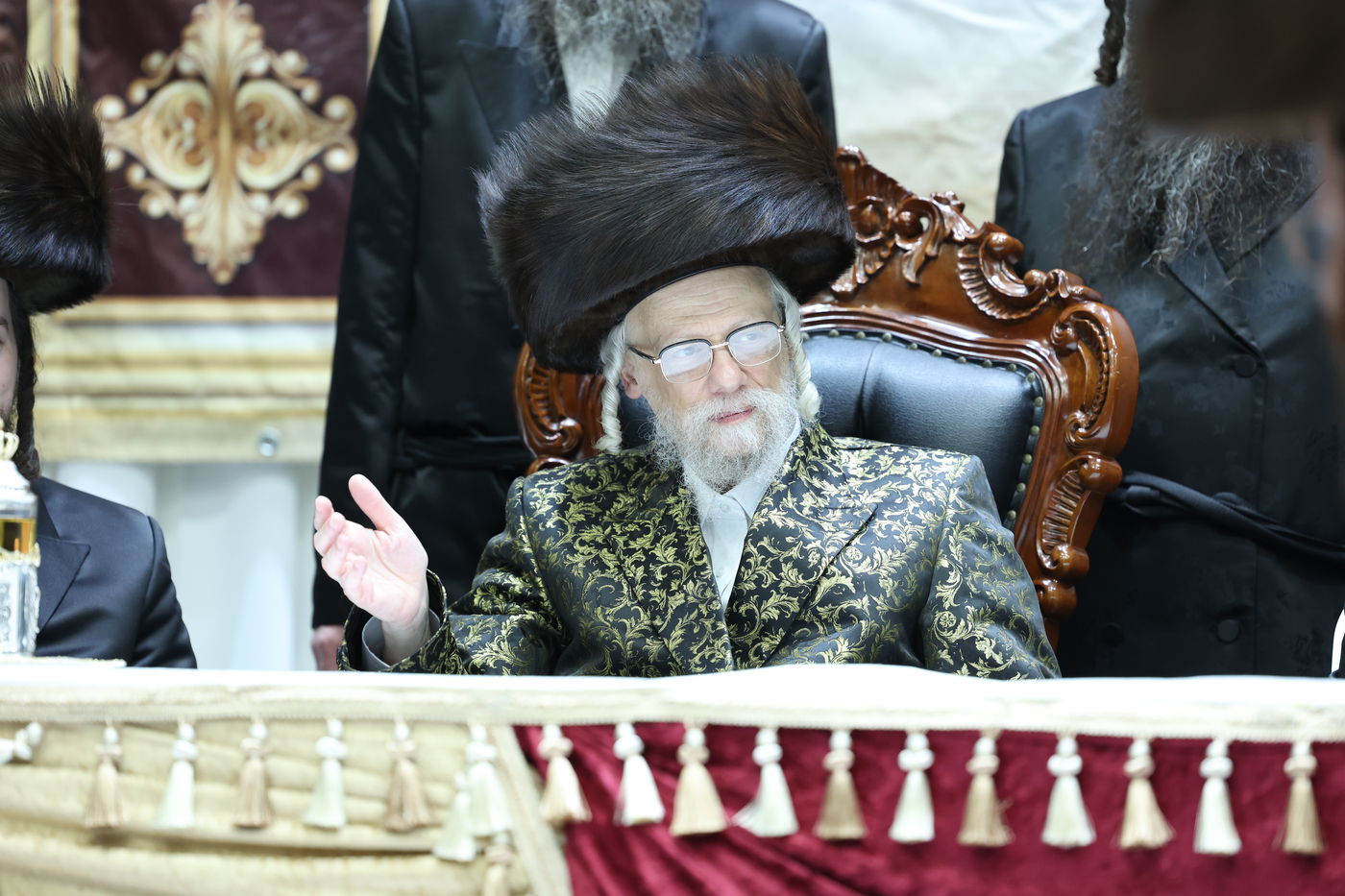 שמחת בר המצווה לנכדי האדמו"רים מסערט ויז'ניץ ומודז'יץ