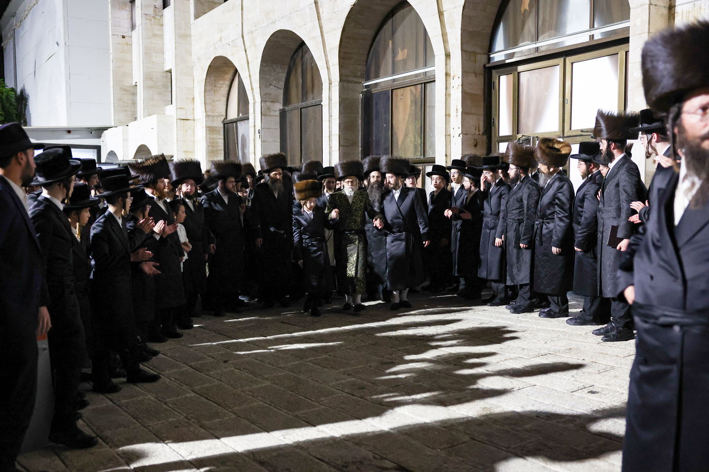 שמחת בר המצווה לנכדי האדמו"רים מסערט ויז'ניץ ומודז'יץ