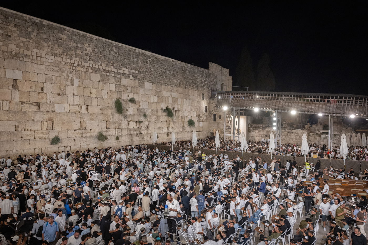 הסליחות הראשונות בכותל המערבי