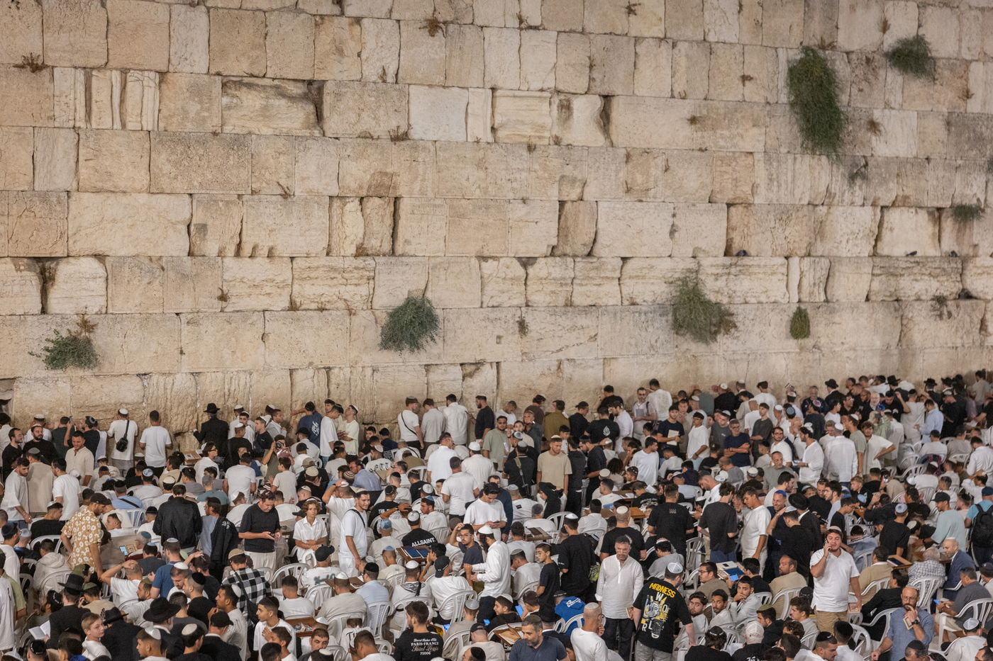 הסליחות הראשונות בכותל המערבי
