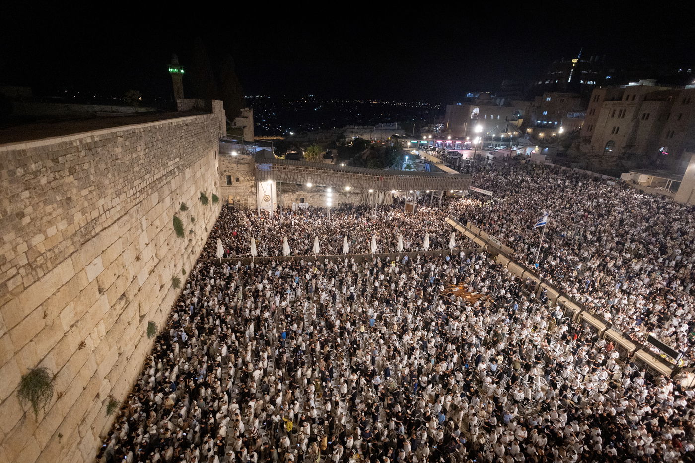הסליחות הראשונות בכותל המערבי