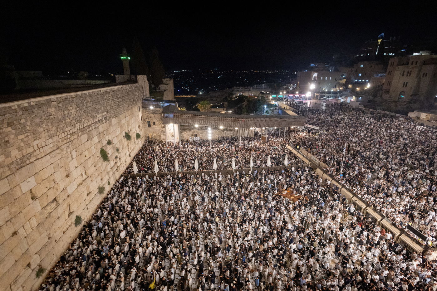 הסליחות הראשונות בכותל המערבי