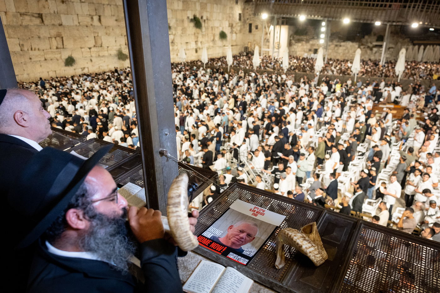 הסליחות הראשונות בכותל המערבי
