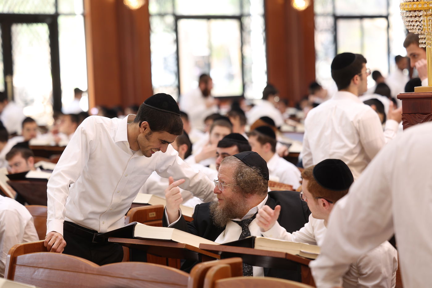 השטייגען של 'זמן אלול' בישיבת 'עטרת שלמה'