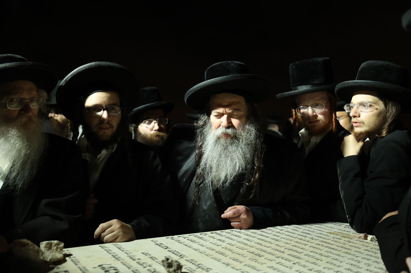 מסע הלויית האדמו"ר מקרעטשניף סיגעט זצ"ל