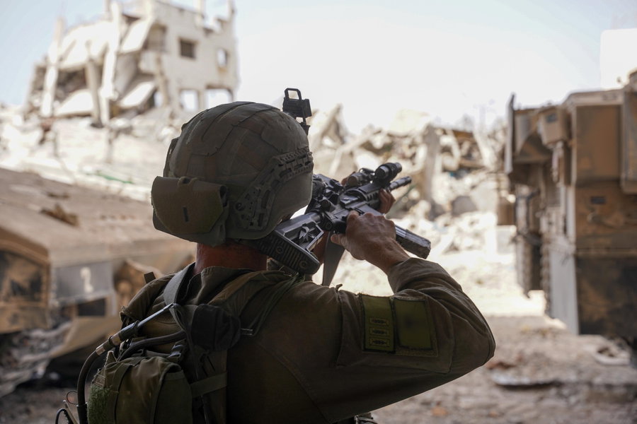תיעוד מהקרב בפאתי העיר עזה | חוליית מחבלי חמאס חוסלה