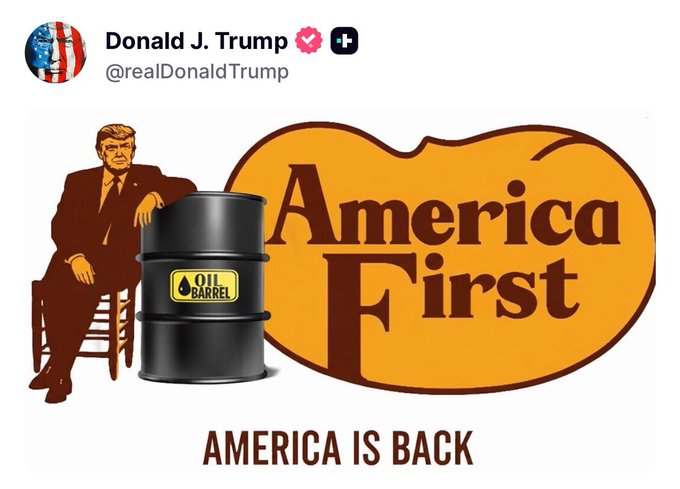 הציוץ היומי - טראמפ מנכס את הלוגו